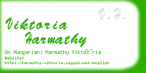 viktoria harmathy business card
